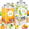 Glass Beverage Dispenser - 2.6 Gal