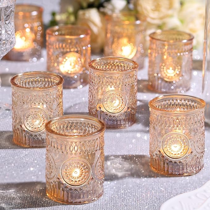 Glass Votive Candle Holders
