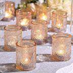 Glass Votive Candle Holders