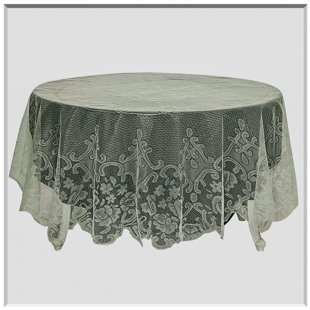 Lace Round Tablecloth