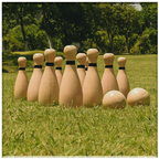 Outdoor Lawn Bowling Set