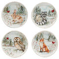 Winter's Walk Dessert Plates - 8.5"