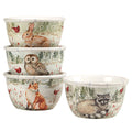 Winter's Walk Ice Cream Bowls - 5.25" x 3"