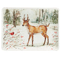 Winter's Walk Rectangular Platter - 16" x 12"